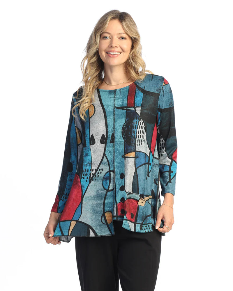 Jess & Jane Granada Tunic in Brush Knit