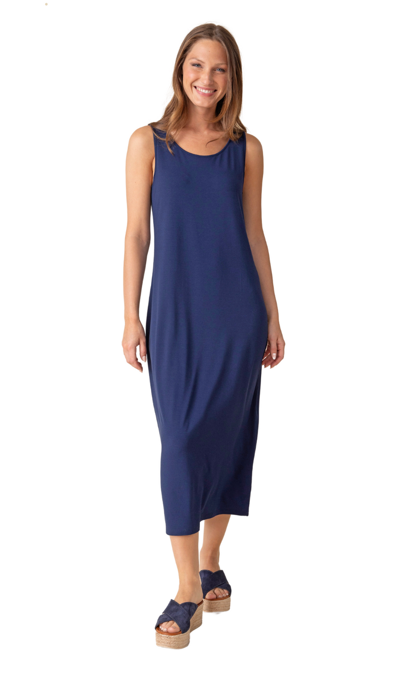 Habitat Core Travel Everything Dress in Navy