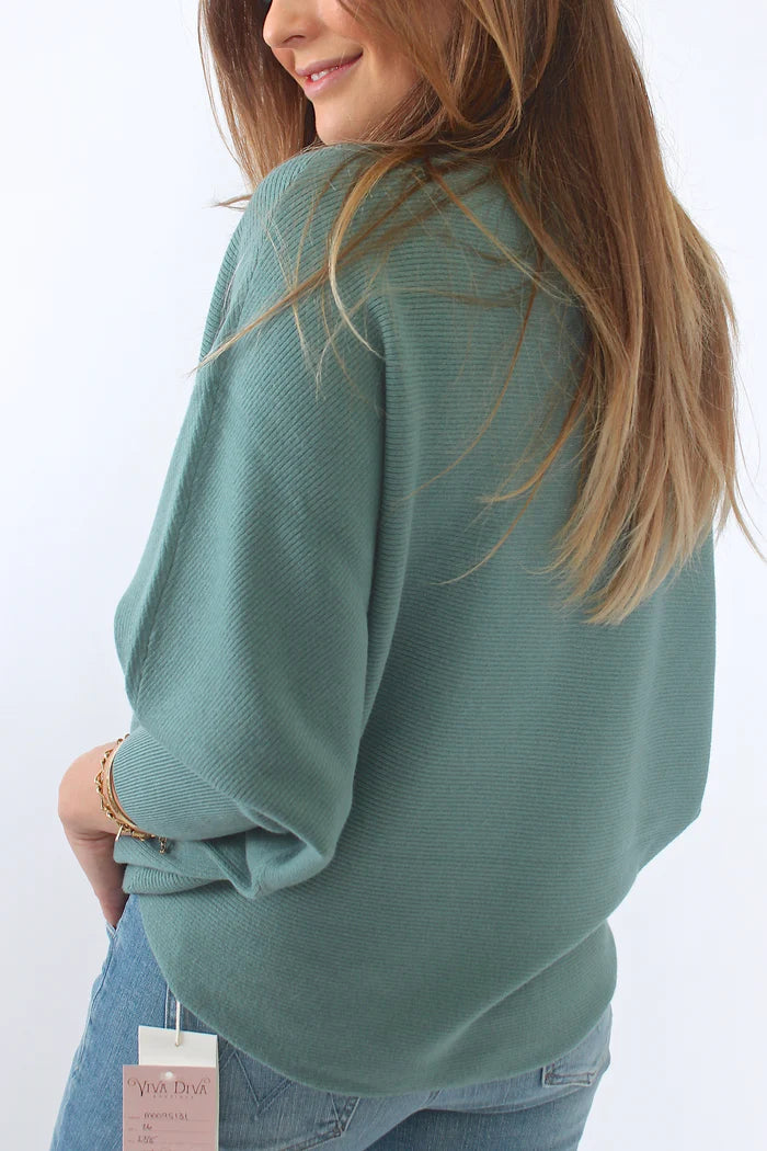 Kerisma RYU Sweater in Ocean Teal