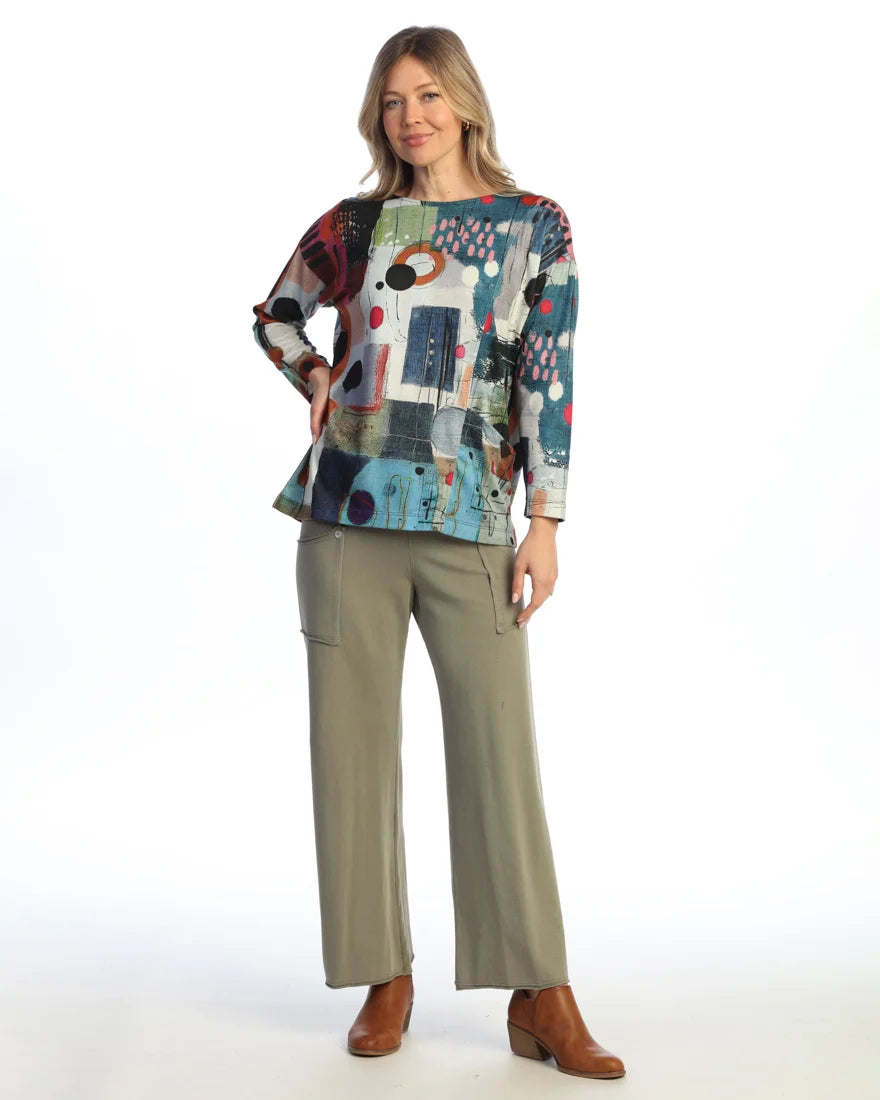 JESS & JANE PAMPAS  TOP - Harper Greer