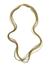 Essilp Necklace in Ecru, Khaki & Gold