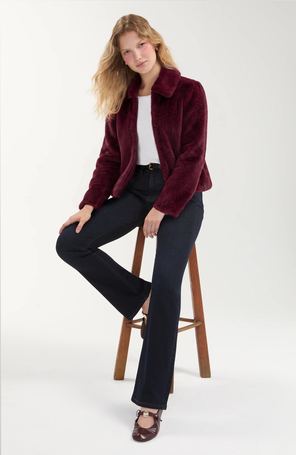 LIVERPOOL FAUX FUR JACKET - Harper Greer
