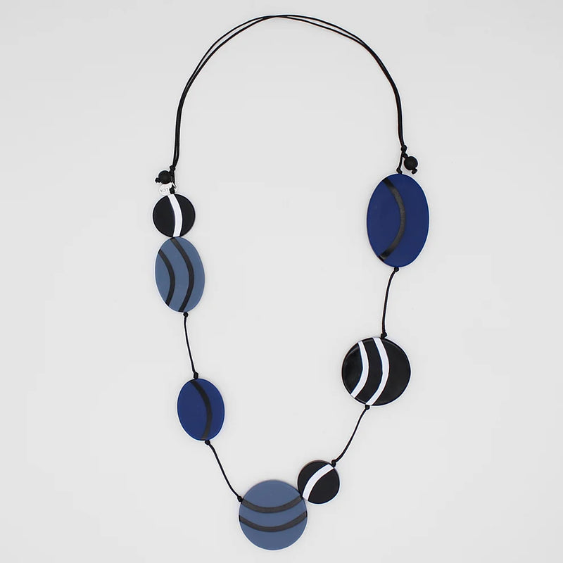 Sylca Romi Blue Wave Necklace