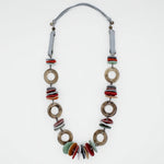 Sylca Leather Luxe Spectrum Necklace