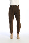 Jess & Jane Lantern Pants in Chocolate