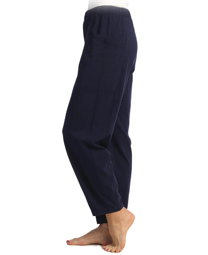 Jess & Jane Lantern Pants in Jet Denim