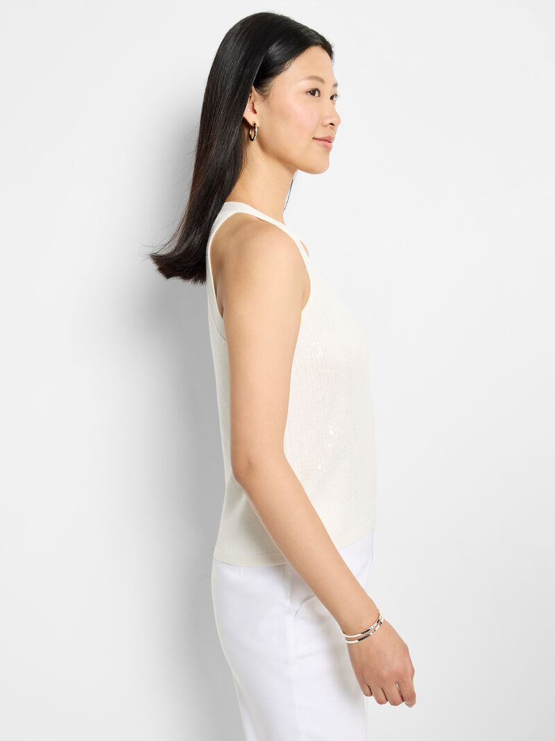 Nic + Zoe Anytime Sequin Tank