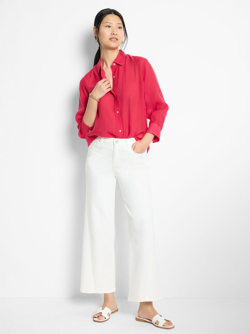 Nic & Zoe Breeze Shirt in Daquiri