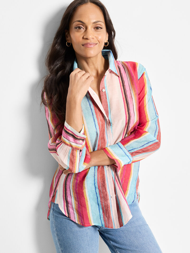 Nic + Zoe Horizon Breeze Shirt
