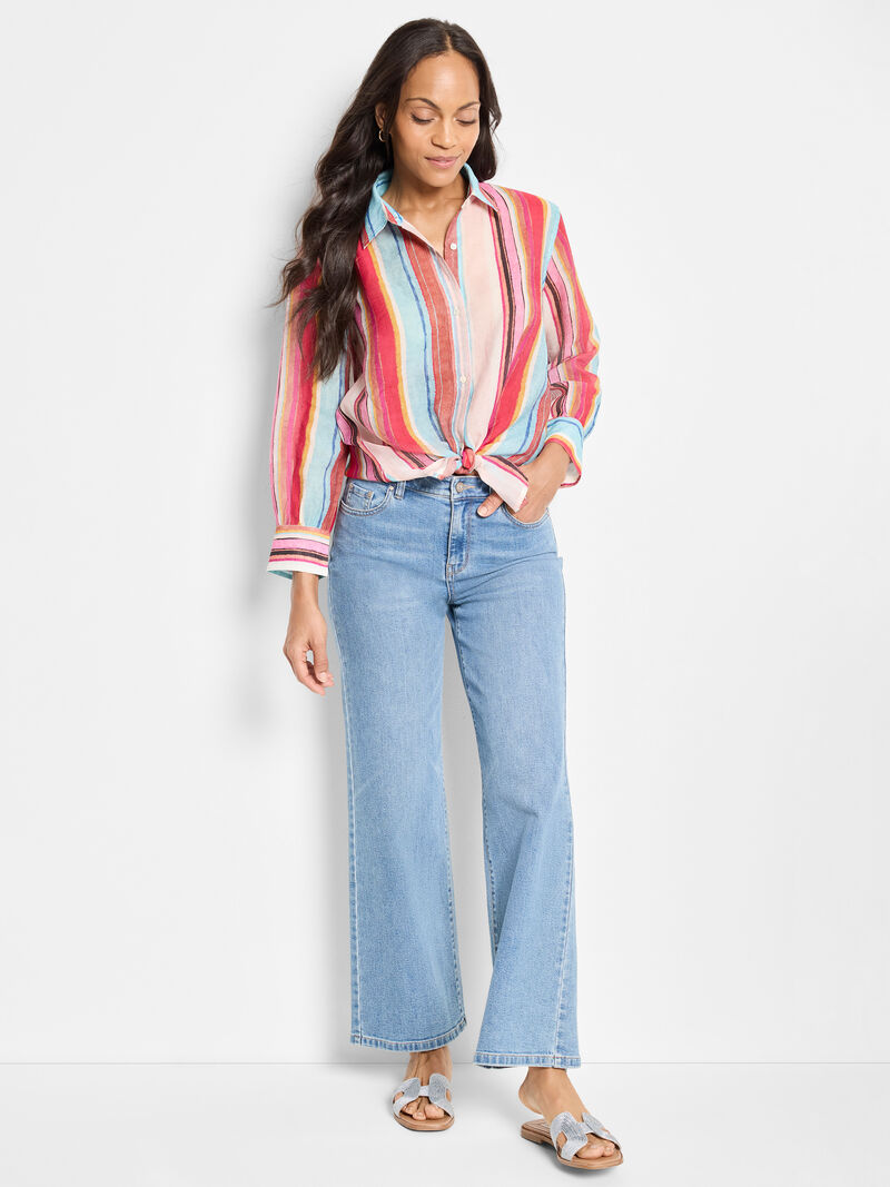 Nic + Zoe Horizon Breeze Shirt