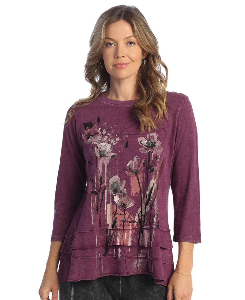 Jess & Jane Sierra Tunic in Plum