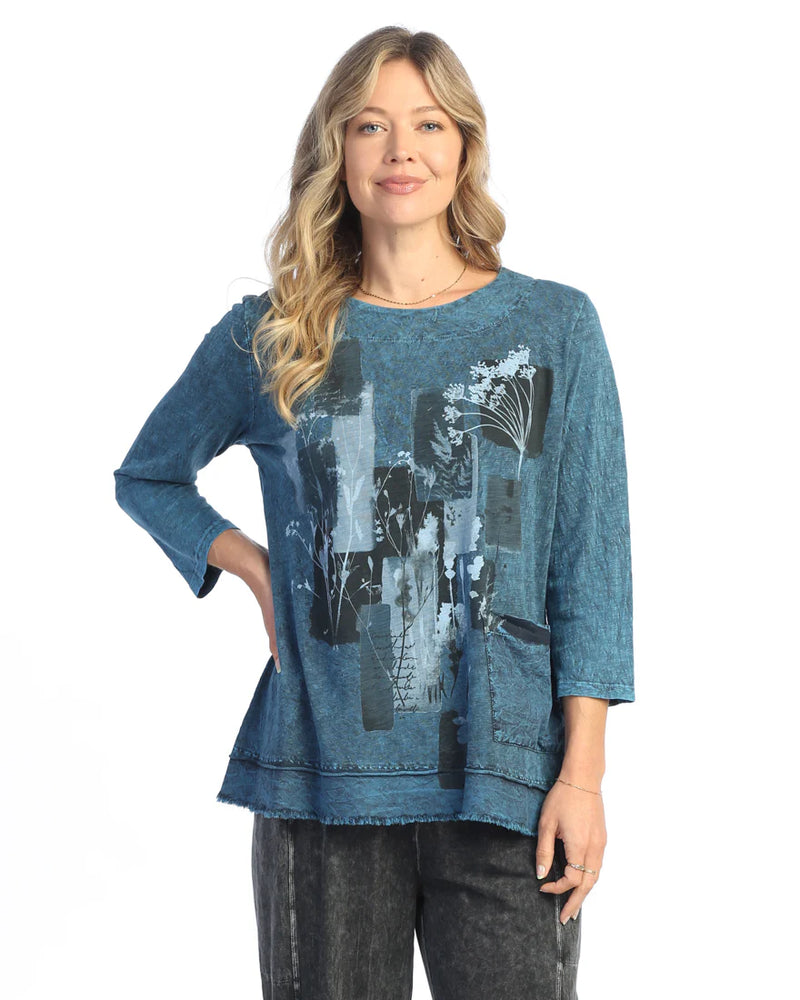 Jess & Jane Mariposa Tunic in Sapphire