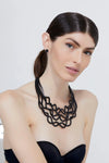 Iskin Sisters Curves Duo Necklace in Black