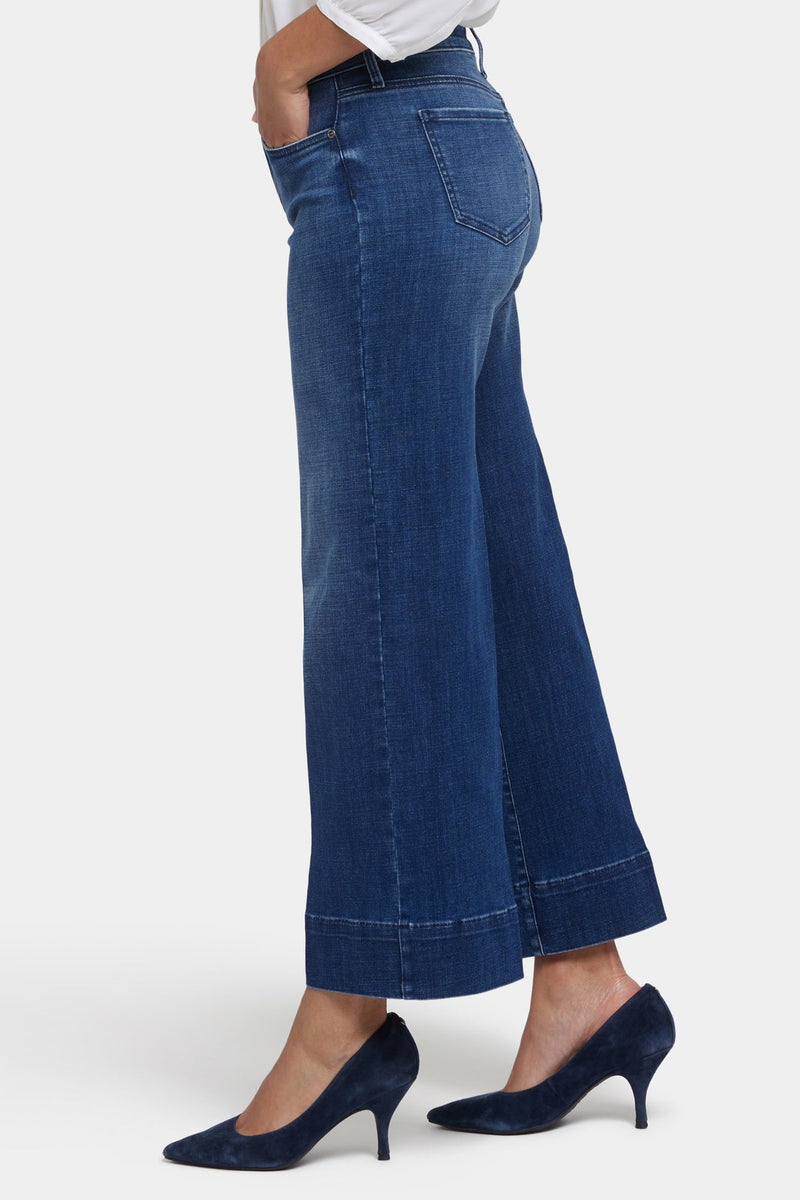 NYDJ Teresa Wide Leg Ankle Jeans