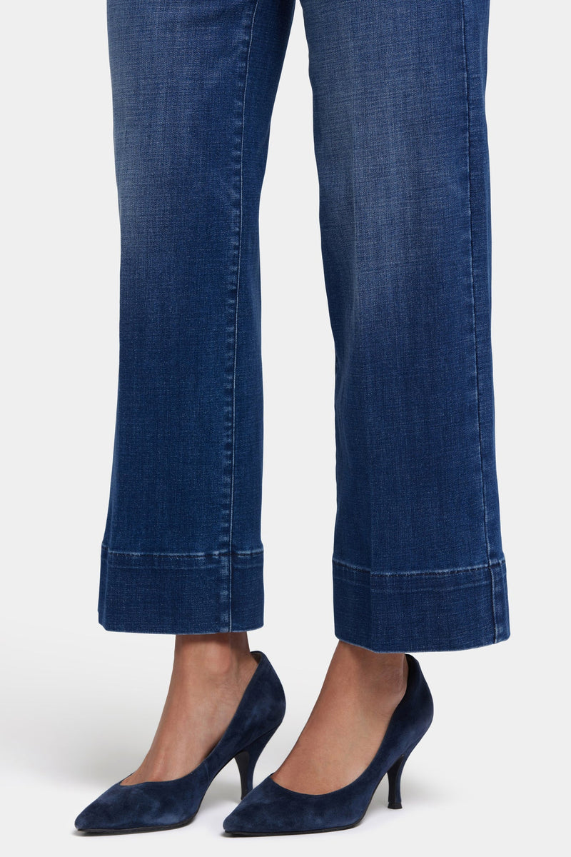 NYDJ Teresa Wide Leg Ankle Jeans