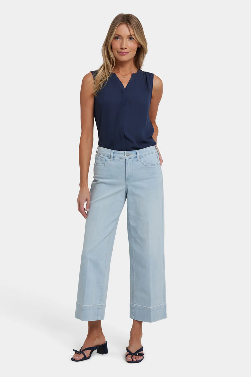 NYDJ's Teresa Wide Leg Pant in Clear Water
