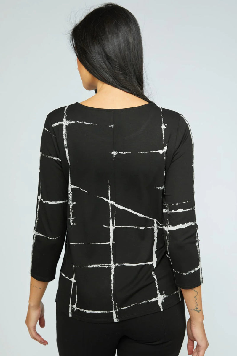 Olivia by Habitat Arthouse Grid Easy Tee