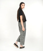 Niche Cargo Pants in Black Ridge Stripe