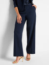 Nic + Zoe Stretch Lenox Wide-Leg Pant in Dark Indigo