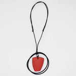 Sylca Scarlet Orbit Necklace