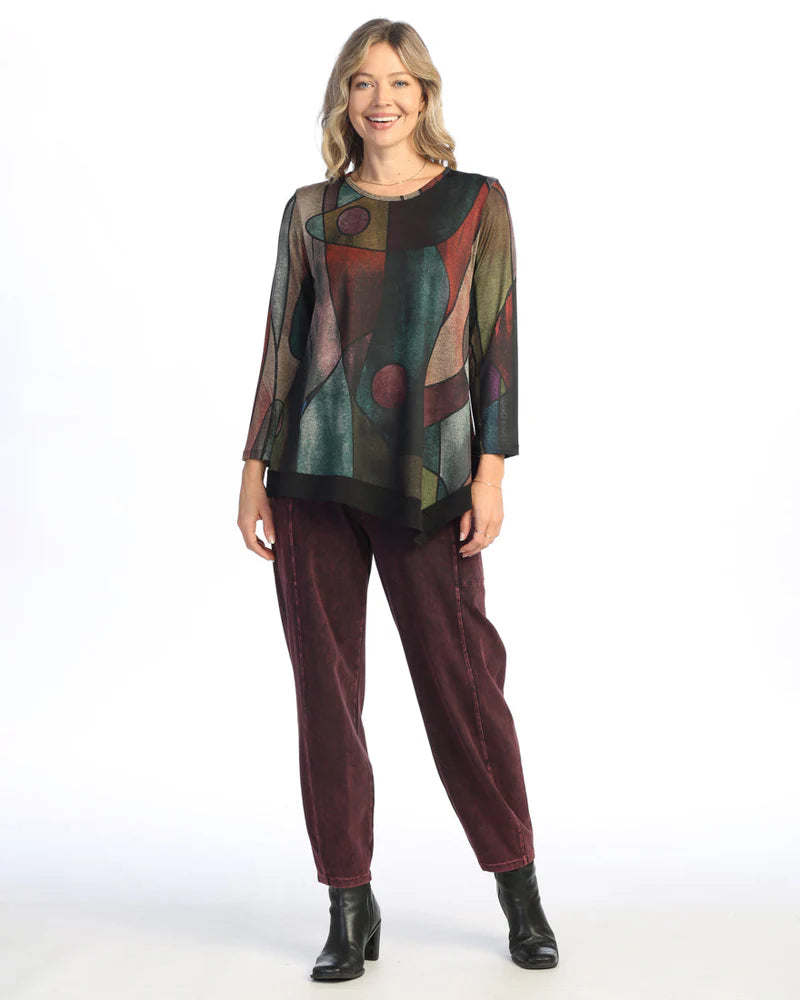 Jess & Jane Tom Tom Slinky Knit Tunic