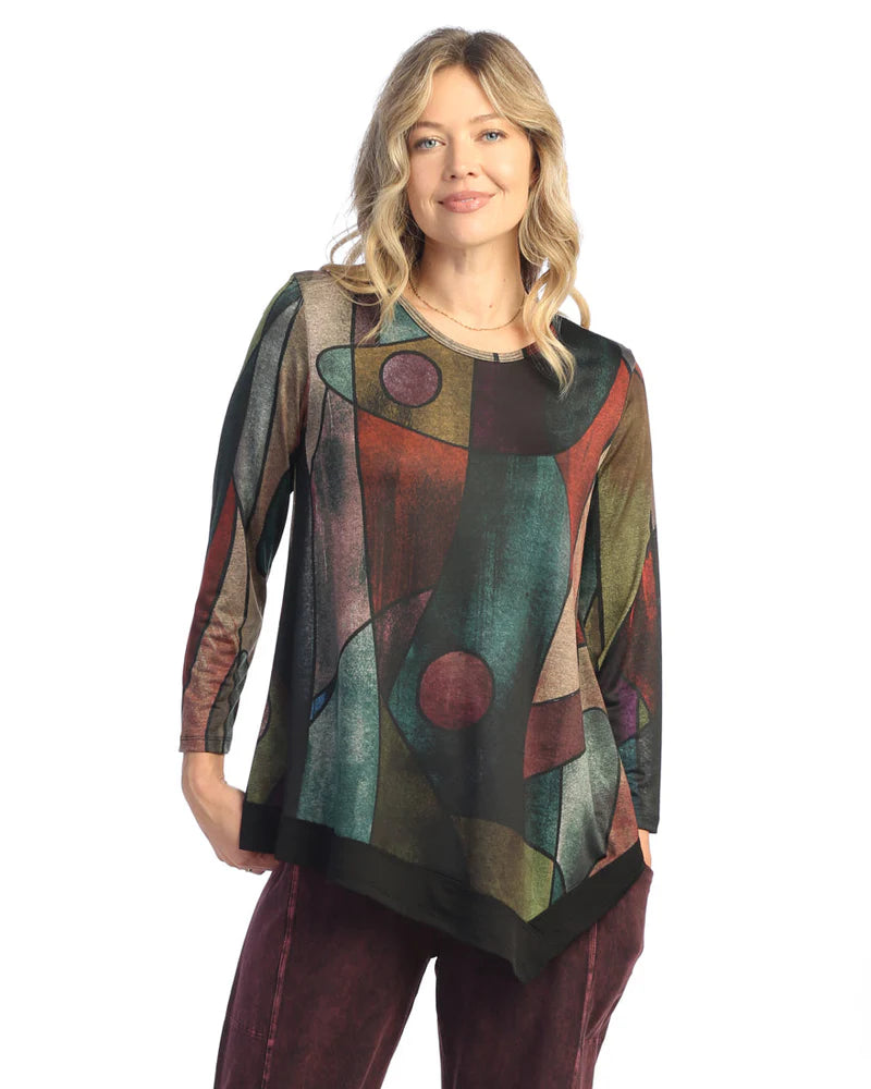 Jess & Jane Tom Tom Slinky Knit Tunic