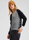 Zaket & Plover V Neck Split Cardigan