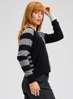 Zaket & Plover V Neck Split Cardigan