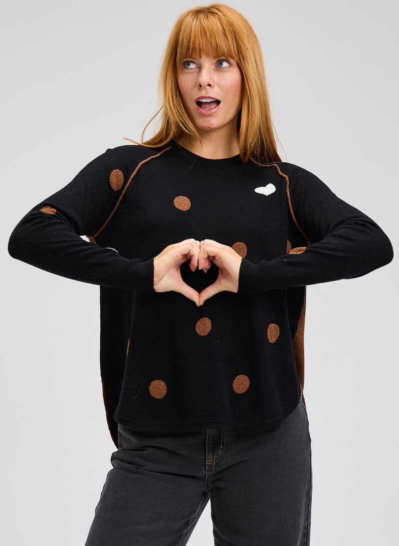 Zaket & Plover Spot the Love Sweater
