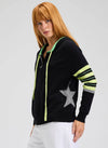 Zaket & Plover Star Hoodie in Black