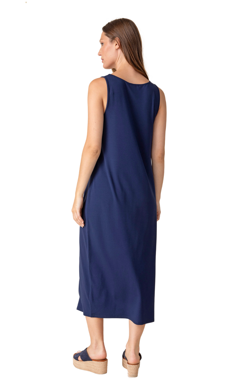 Habitat Core Travel Everything Dress in Navy