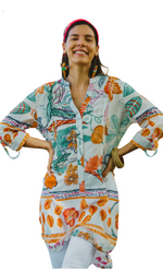 KikiSol Artisan White Tamarind Tunic