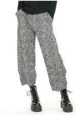 Niche Canopy Pants in Black Ridge Stripe