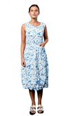 Alquema Smash Pocket Dress in Ocean Foam