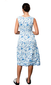 Alquema Smash Pocket Dress in Ocean Foam