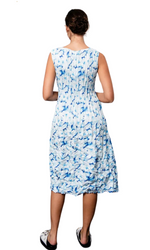 Alquema Smash Pocket Dress in Ocean Foam