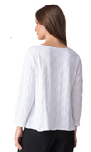 Habitat Sunburst Knit Boatneck in White