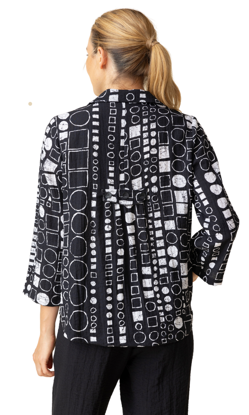 Habitat Express Travel Circle Back Pleat Jacket