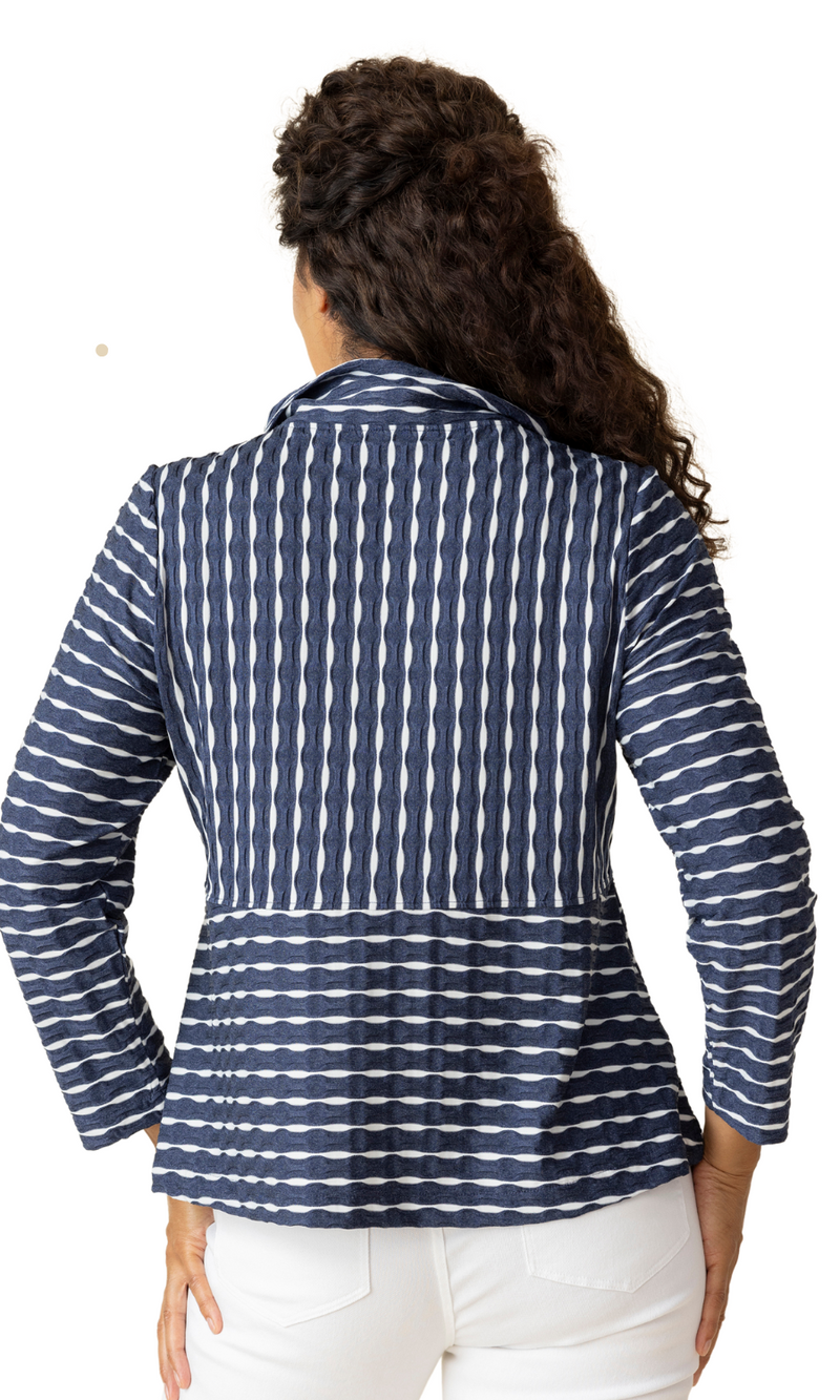 Habitat Newport Knit Downtown Jacket in Navy