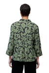 Cut Loose Crop Easy Shirt in Succulent