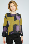 Olivia Statement Collage Swing Pullover