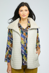 Olivia Sherpa Quilt Cozy Cabin Vest