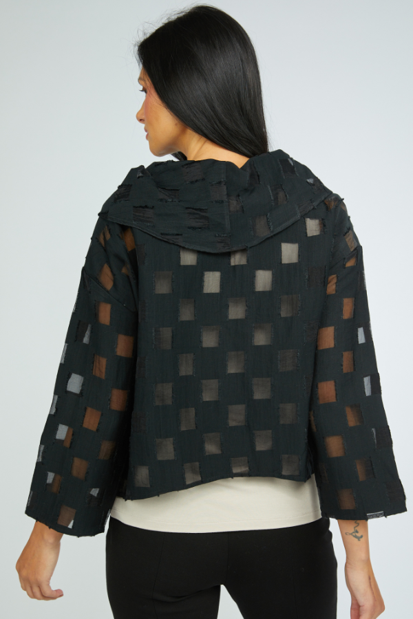 Olivia Outside The Box Topper in Black