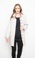 Liv Puffer Jacket in Sand 230425