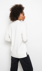 Liv Spa Knit Tunic in Winter White