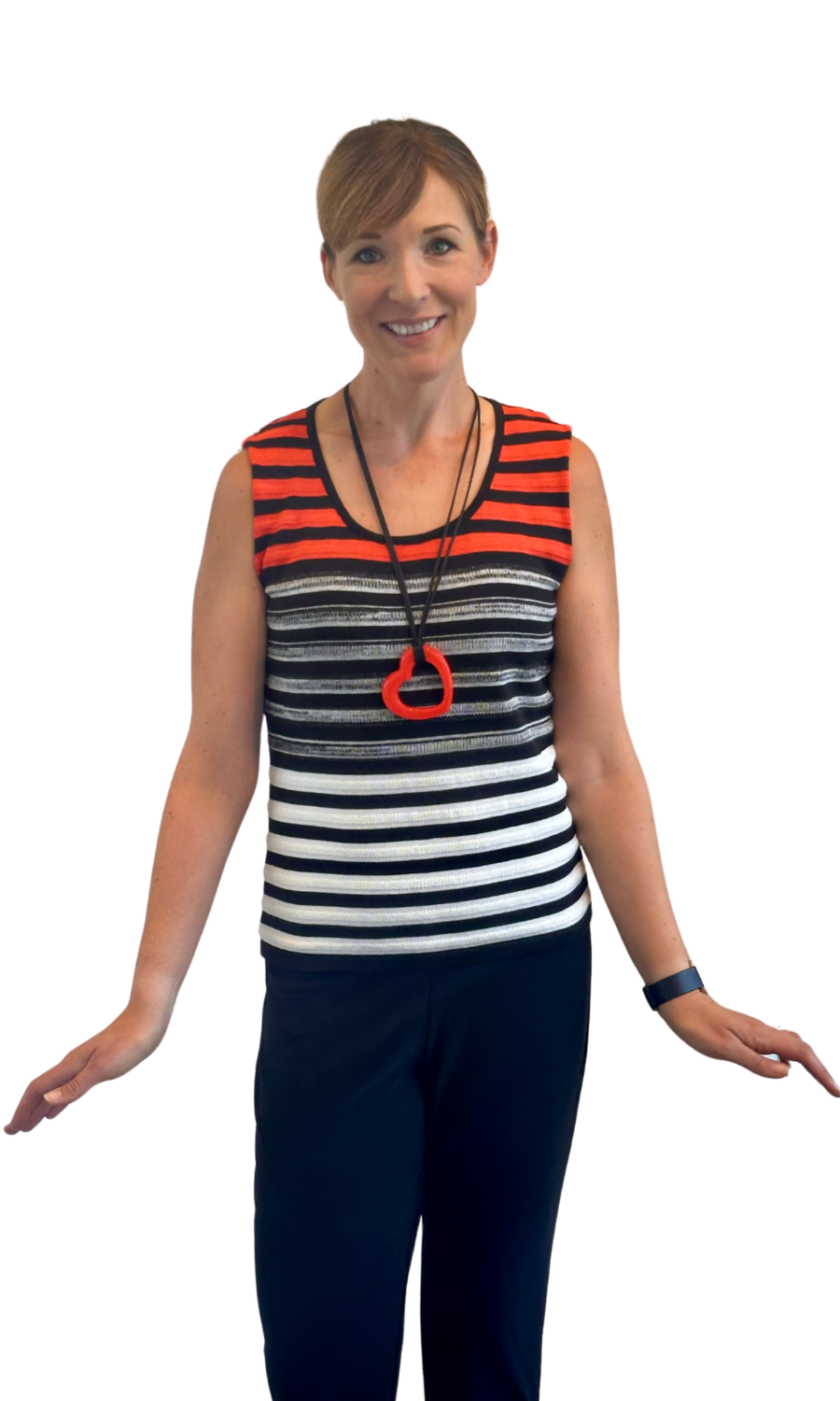French Kyss Stripe Tank