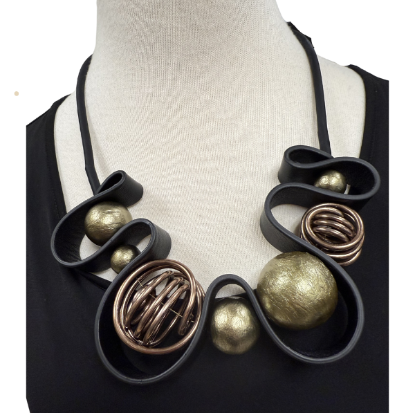 OC Designs Amazon Necklace in Bronze