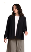Sympli Spice Cardigan in Black