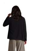 Sympli Spice Cardigan in Black