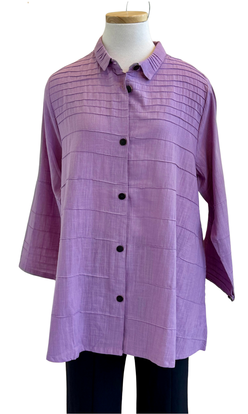 Mao Mam Pintuck Jacket